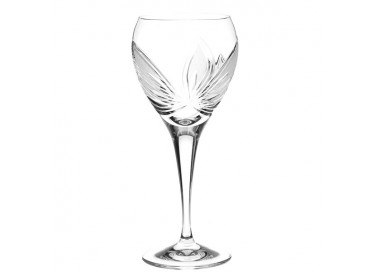 Lot De 2 Verres à Vin Blanc En Cristal Taillés à La Main 360ml - Élégance Swarovski